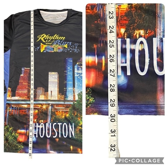Rhythm and Blues - Houston 5K Run - Finish Strong Men's Athletic Shirt - Sz XXL - Picture 14 of 15